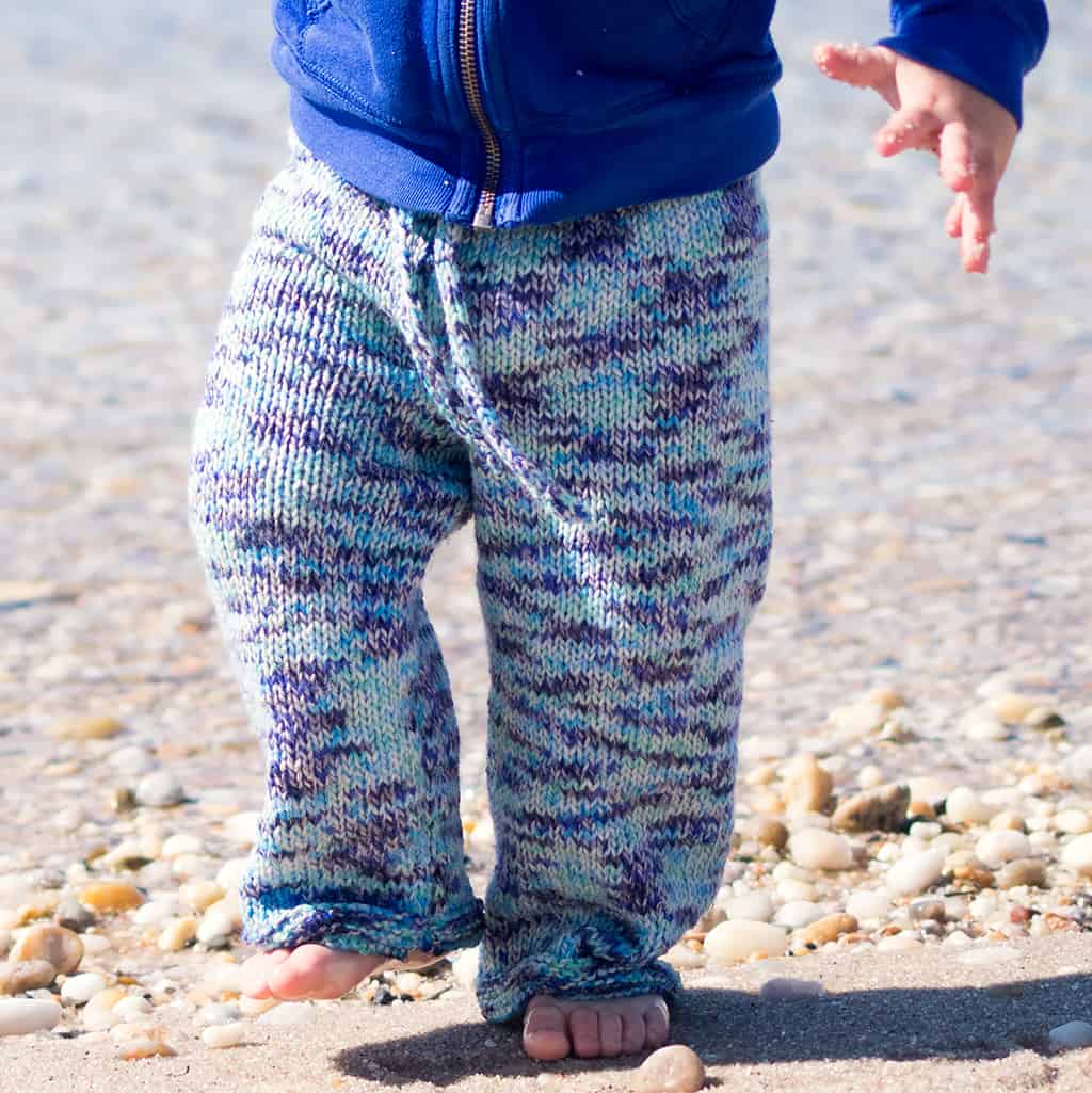 Easy Toddler Pants Knitting Pattern