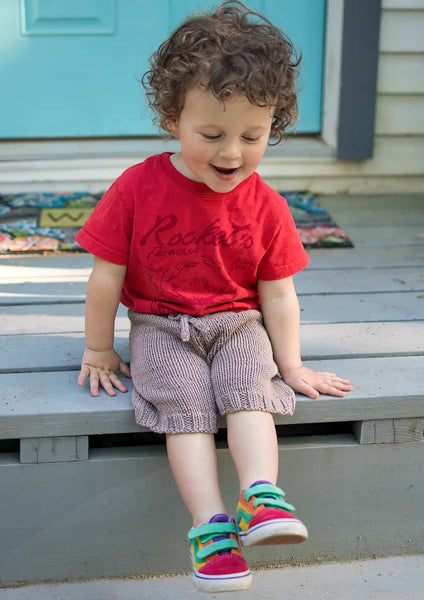 Easy Toddler Shorts Knitting Pattern