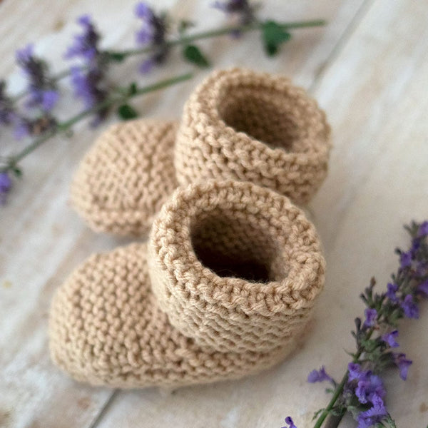 Basic Garter Stitch Booties