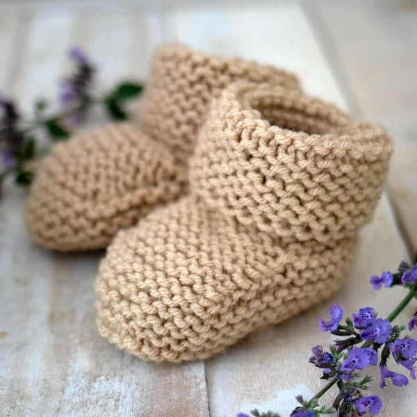 Basic Garter Stitch Booties