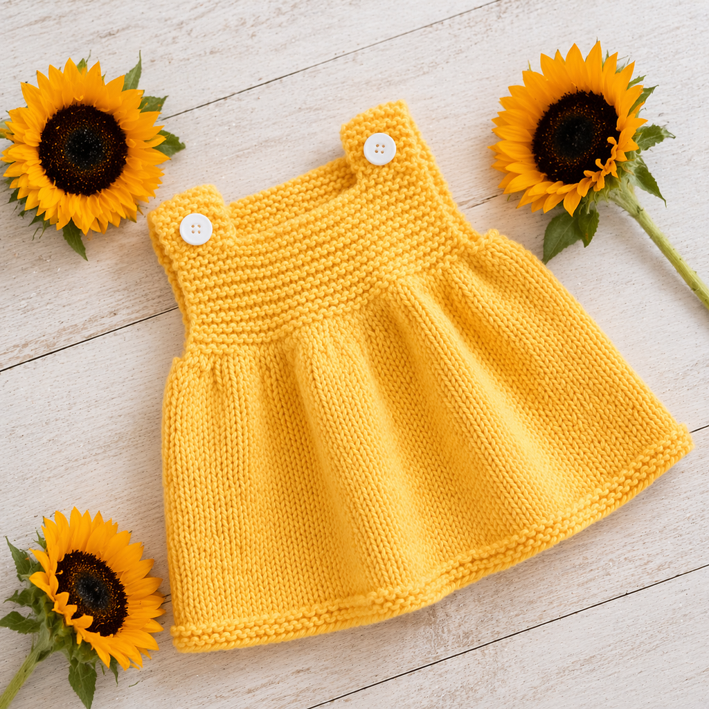 Easy Baby Dress Knitting Pattern Gina Michele Knitting Easy Baby Dress Knitting Pattern Gina Michele Knitting