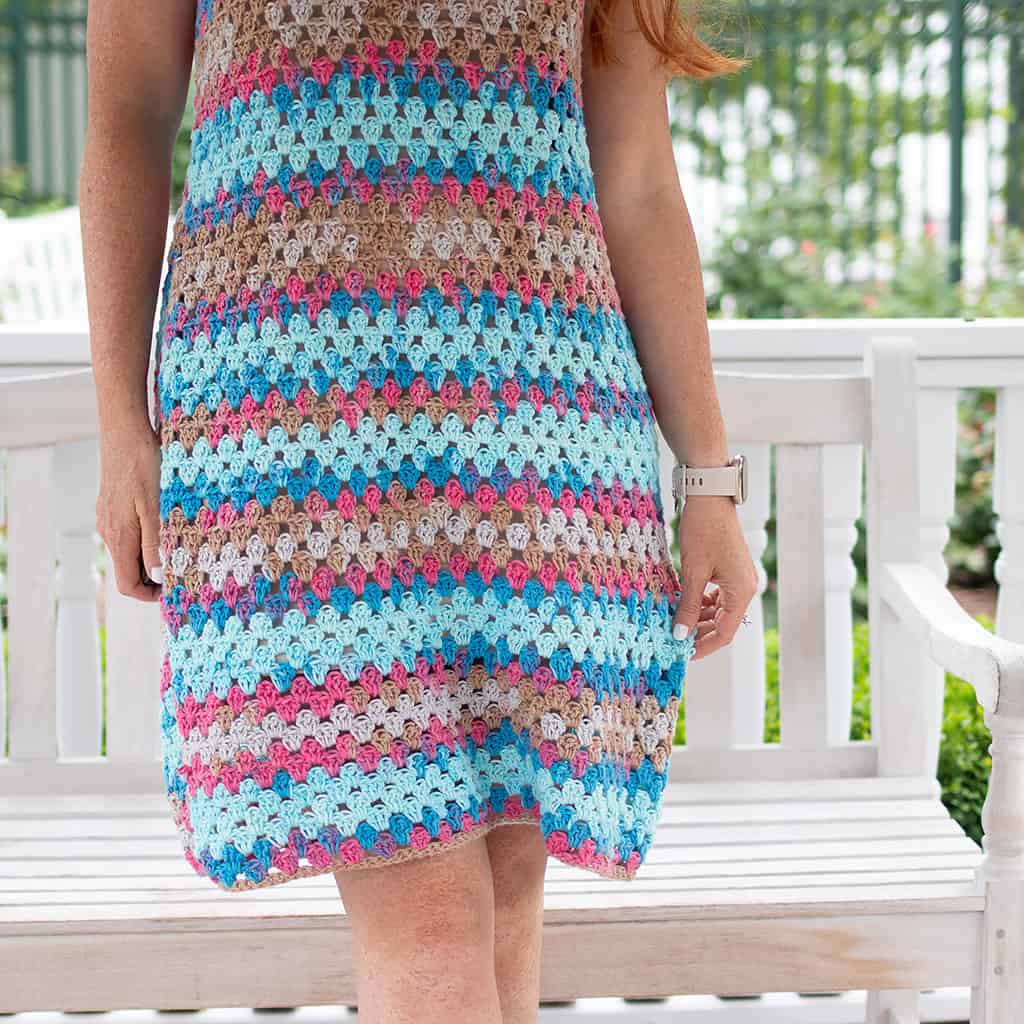 Easy Cotton Crochet Dress Pattern