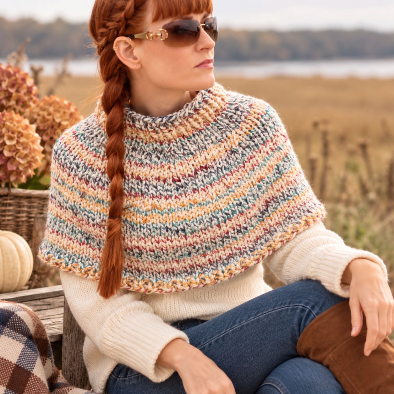 Easy Knit Cape Pattern