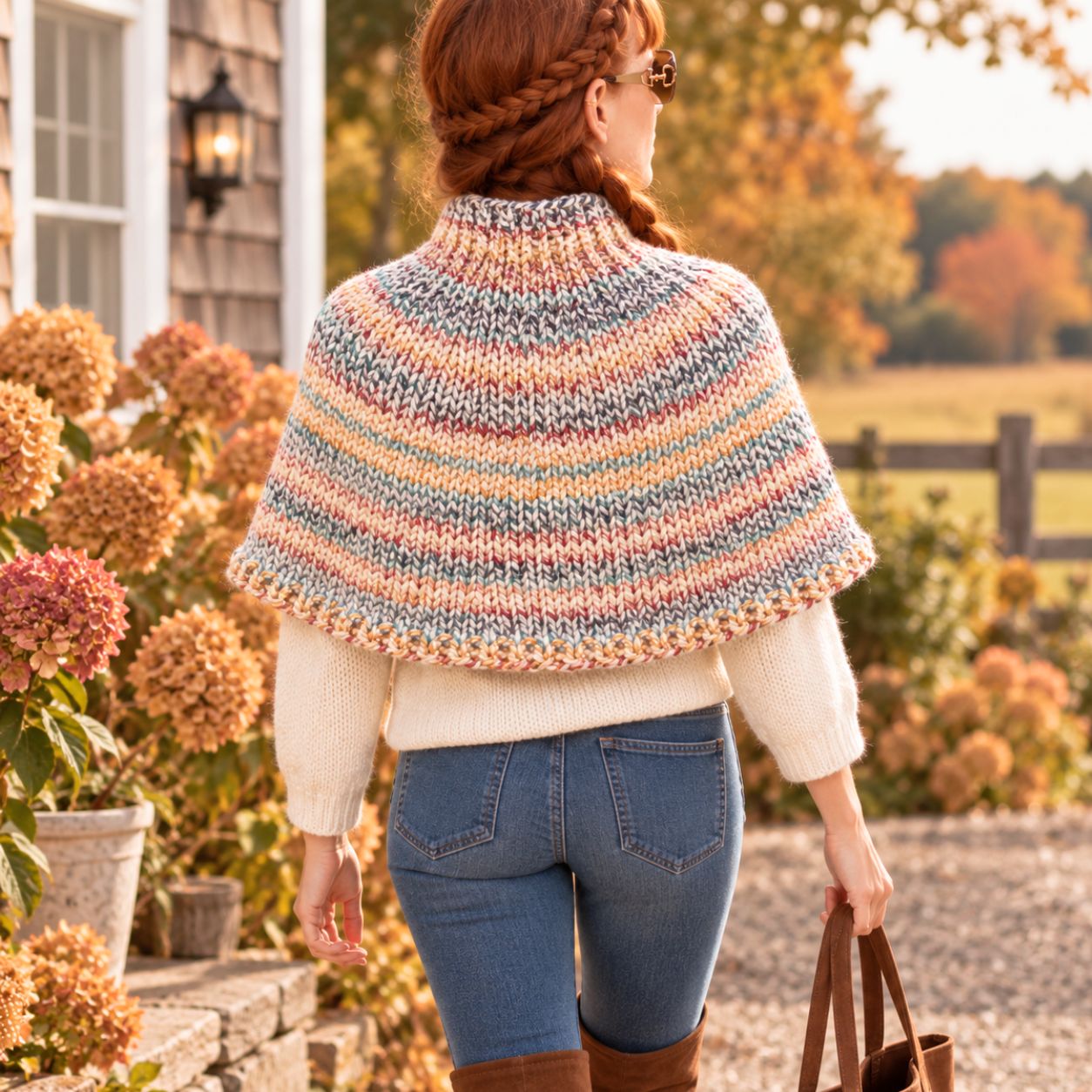 Easy Knit Cape Pattern