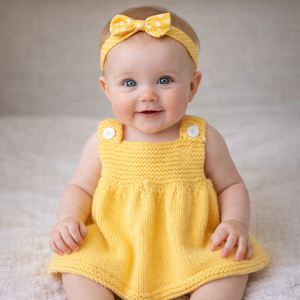 Easy Baby Dress Knitting Pattern Gina Michele Knitting Easy Baby Dress Knitting Pattern Gina Michele Knitting