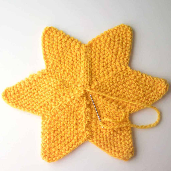 Flat Knit Plush Star