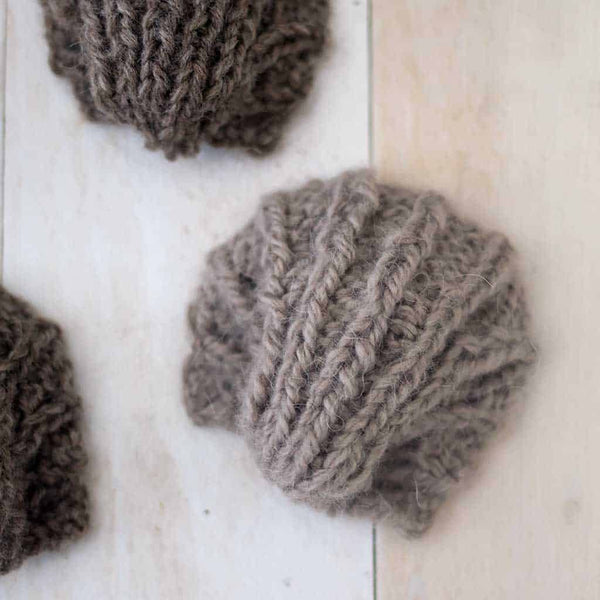 Flat Knit Seashell Knitting Pattern