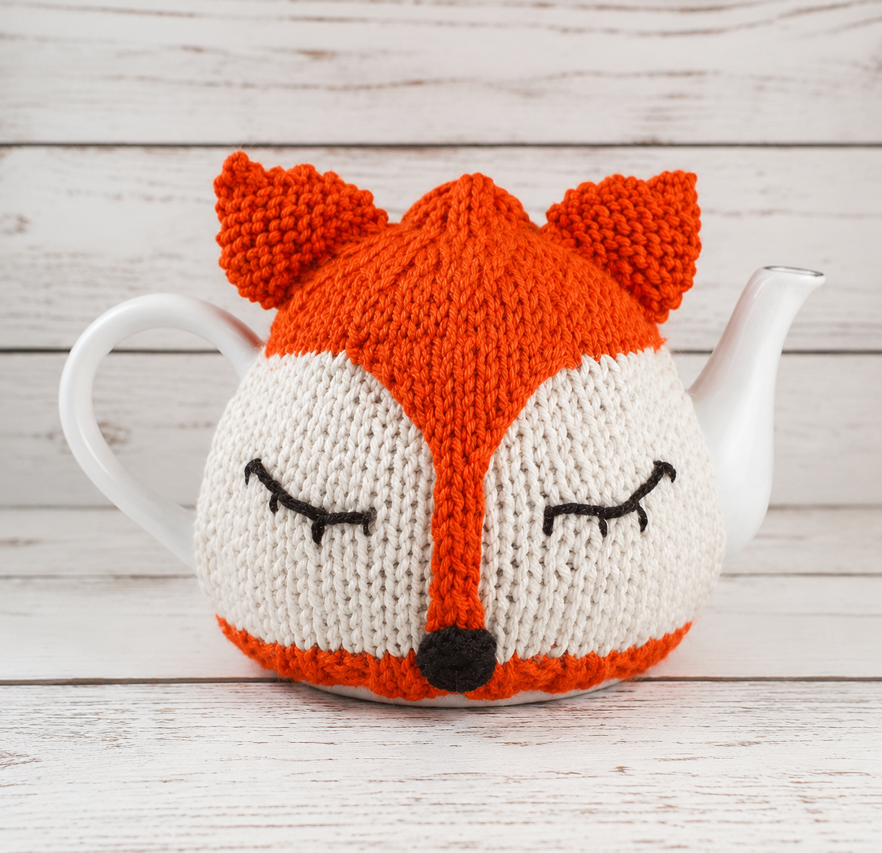 Fox Tea Cosy Knitting Pattern
