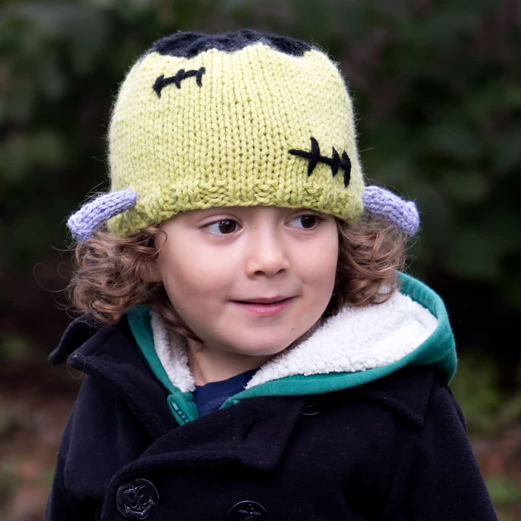 Frankenstein Hat Knitting Pattern