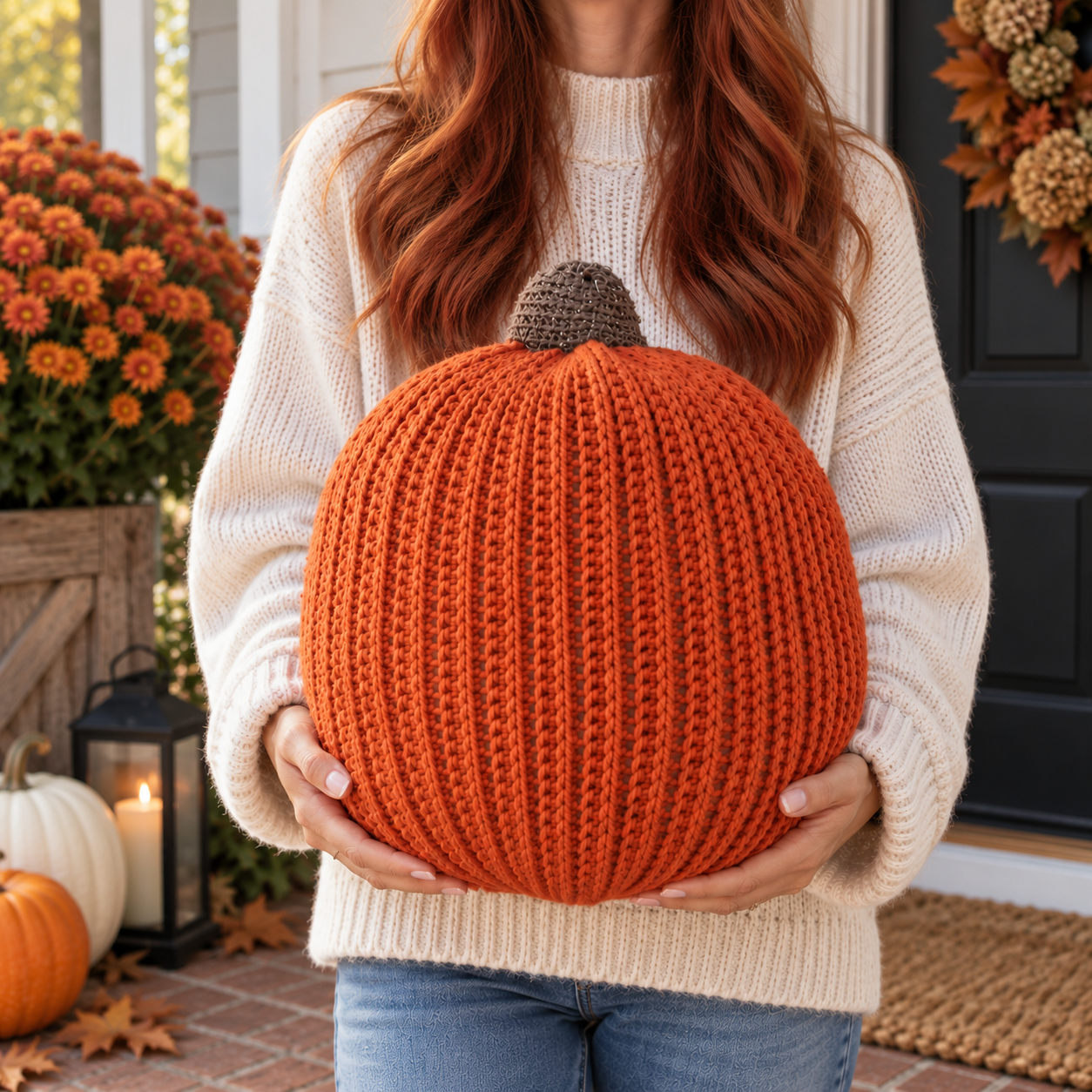 Giant Crochet Pumpkin Pattern