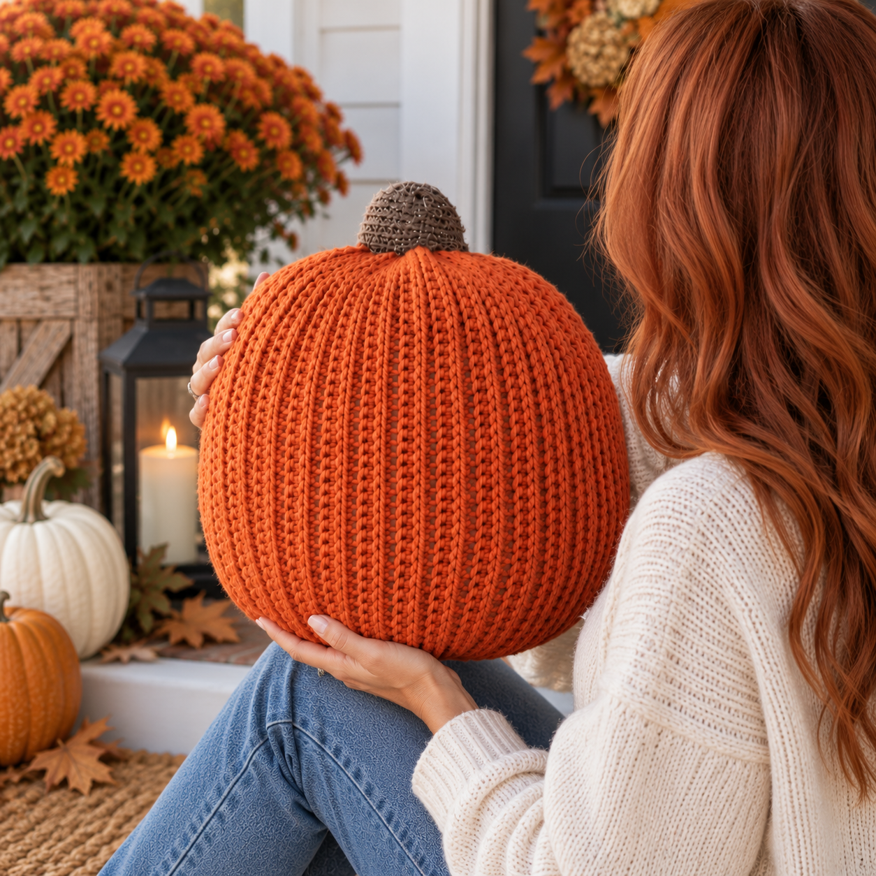 Giant Crochet Pumpkin Pattern