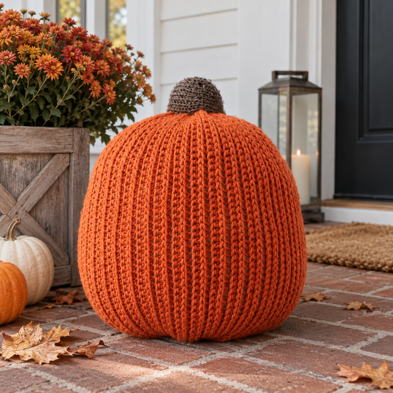 Giant Crochet Pumpkin Pattern