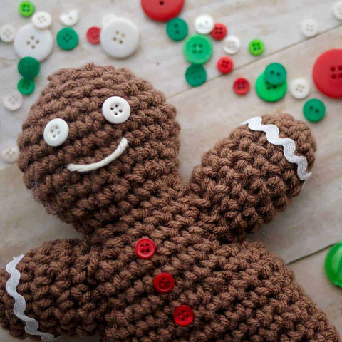 Gingerbread Man Crochet Pattern