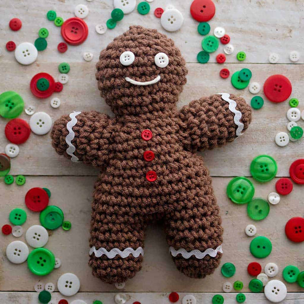 Gingerbread Man Crochet Pattern