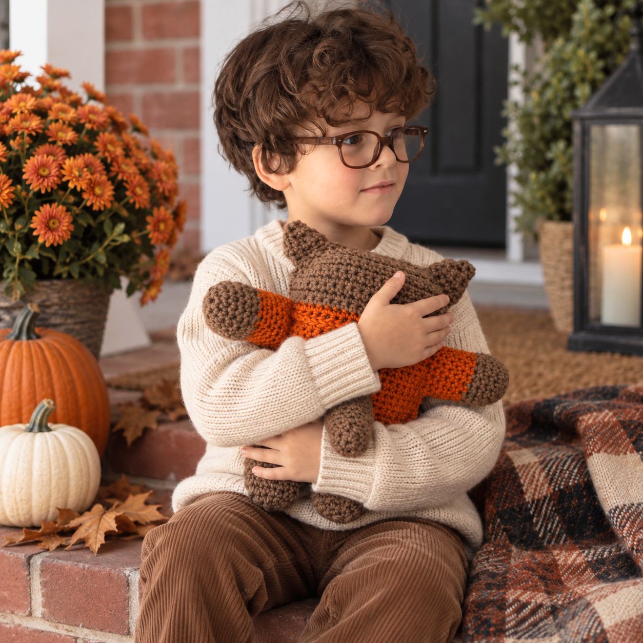 Easy Plush Halloween Cat Crochet Pattern