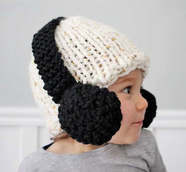 Baby Headphone Hat Knitting Pattern