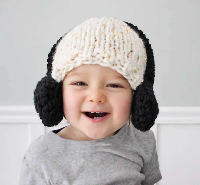 Baby Headphone Hat Knitting Pattern