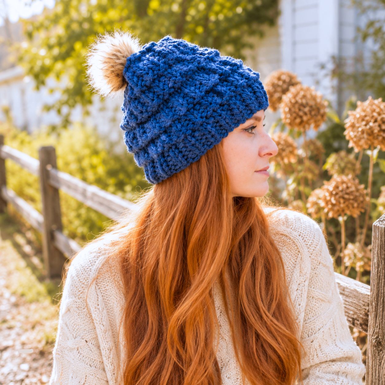 Hurdle Stitch Hat Knitting Pattern