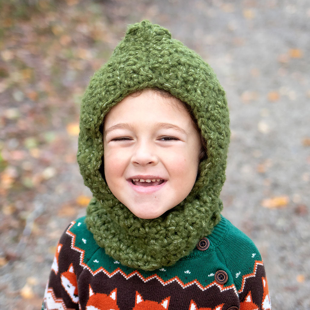 Kids Super Bulky Hood Crochet Pattern
