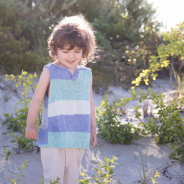 Easy Kids Tank Knitting Pattern