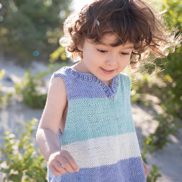 Easy Kids Tank Knitting Pattern