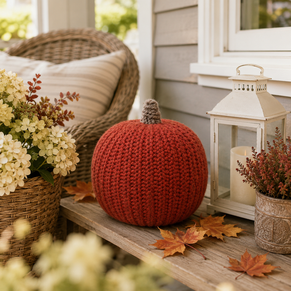 Easy Jumbo Pumpkin Crochet Pattern