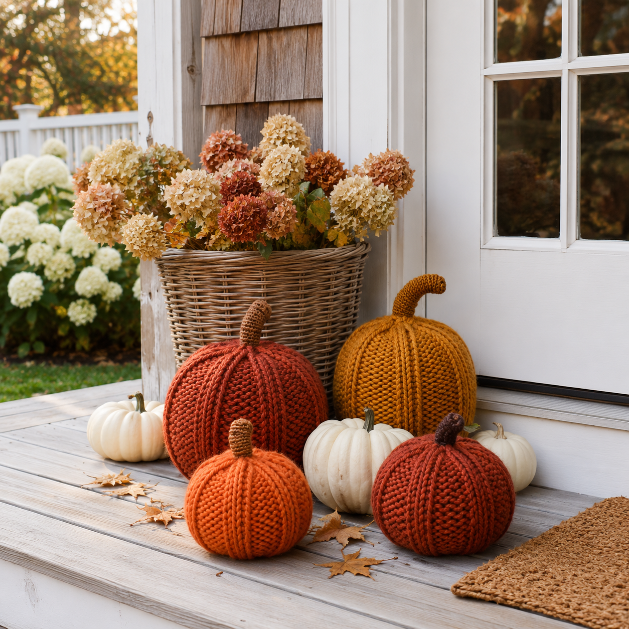 Easiest Large Pumpkin Knitting Pattern