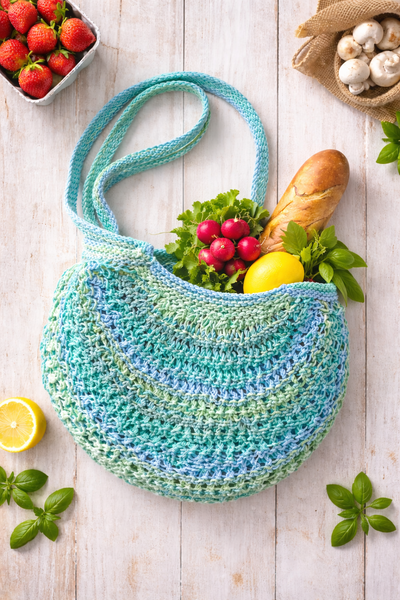Easy Knit Market Bag Pattern