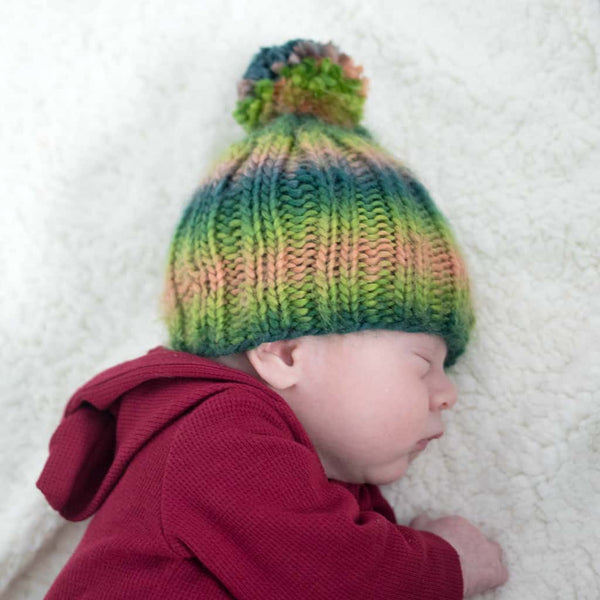 Newborn Ribbed Knit Hat