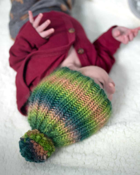 Newborn Ribbed Knit Hat