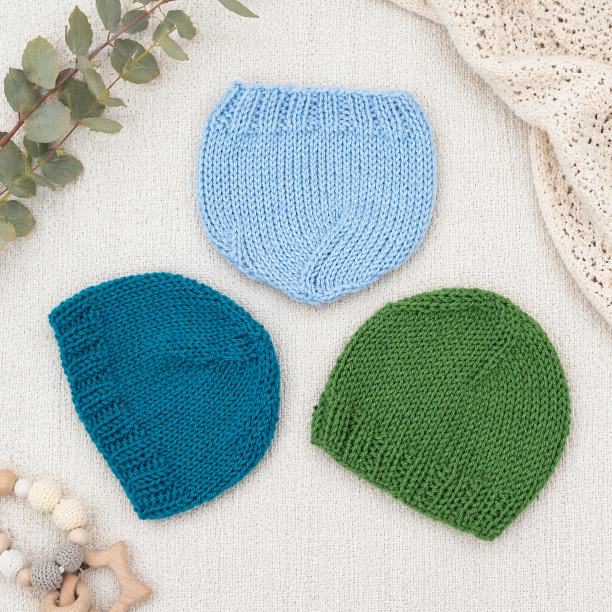 Newborn Hat Knitting Pattern