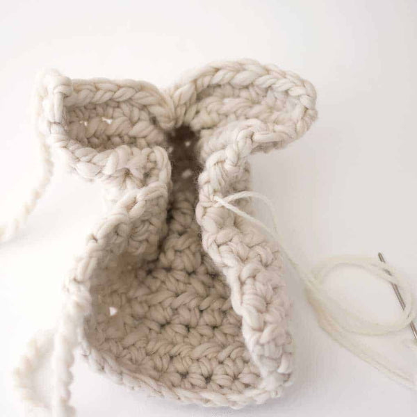 One Square Stuffed Bunny Crochet Pattern