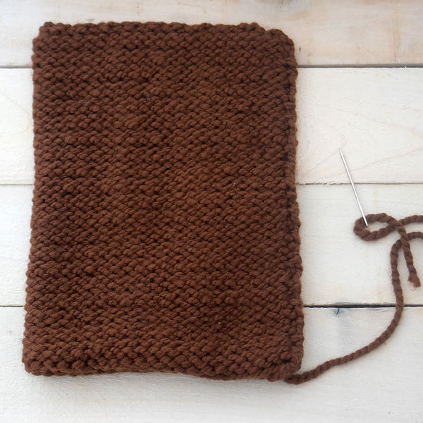 Knit Owl Plush from One Square Pattern