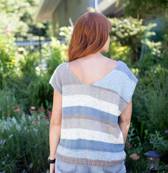 Easy Summer Sweater Knitting Pattern