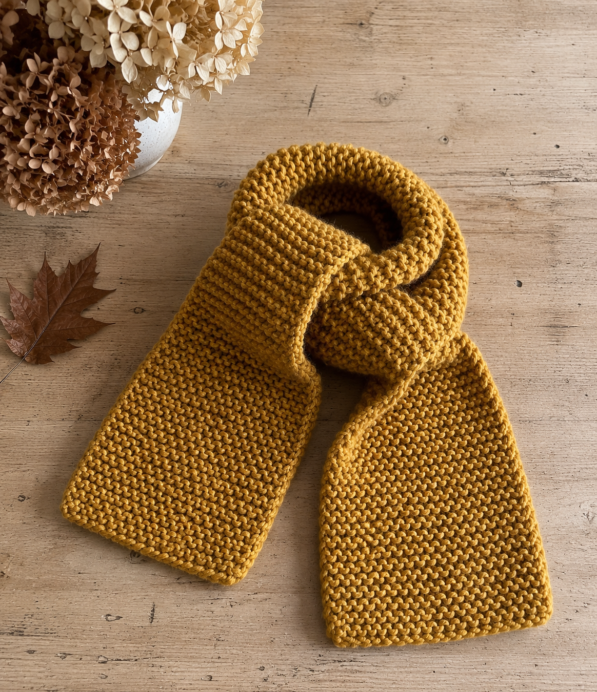Easy Super Bulky Scarf Knitting Pattern