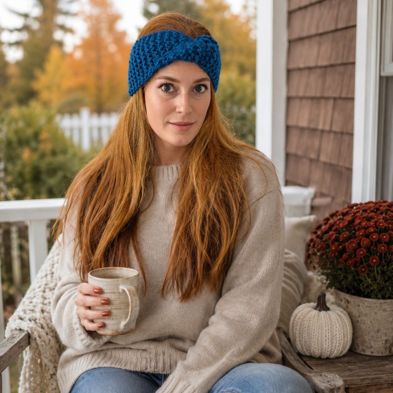 Super Bulky Garter Stitch Headband Knitting Pattern