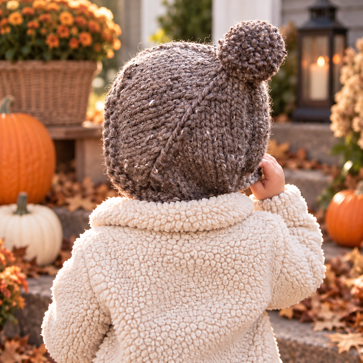 Super Bulky Toddler Ear Flap Hat Knitting Pattern