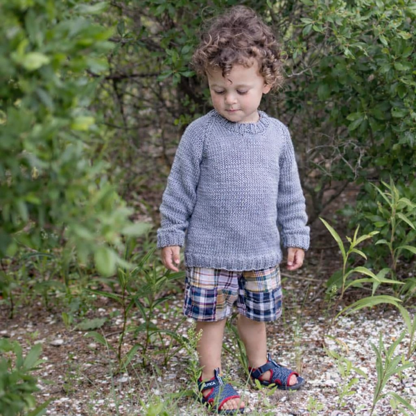 Easy Cotton Toddler Sweater Knitting Pattern