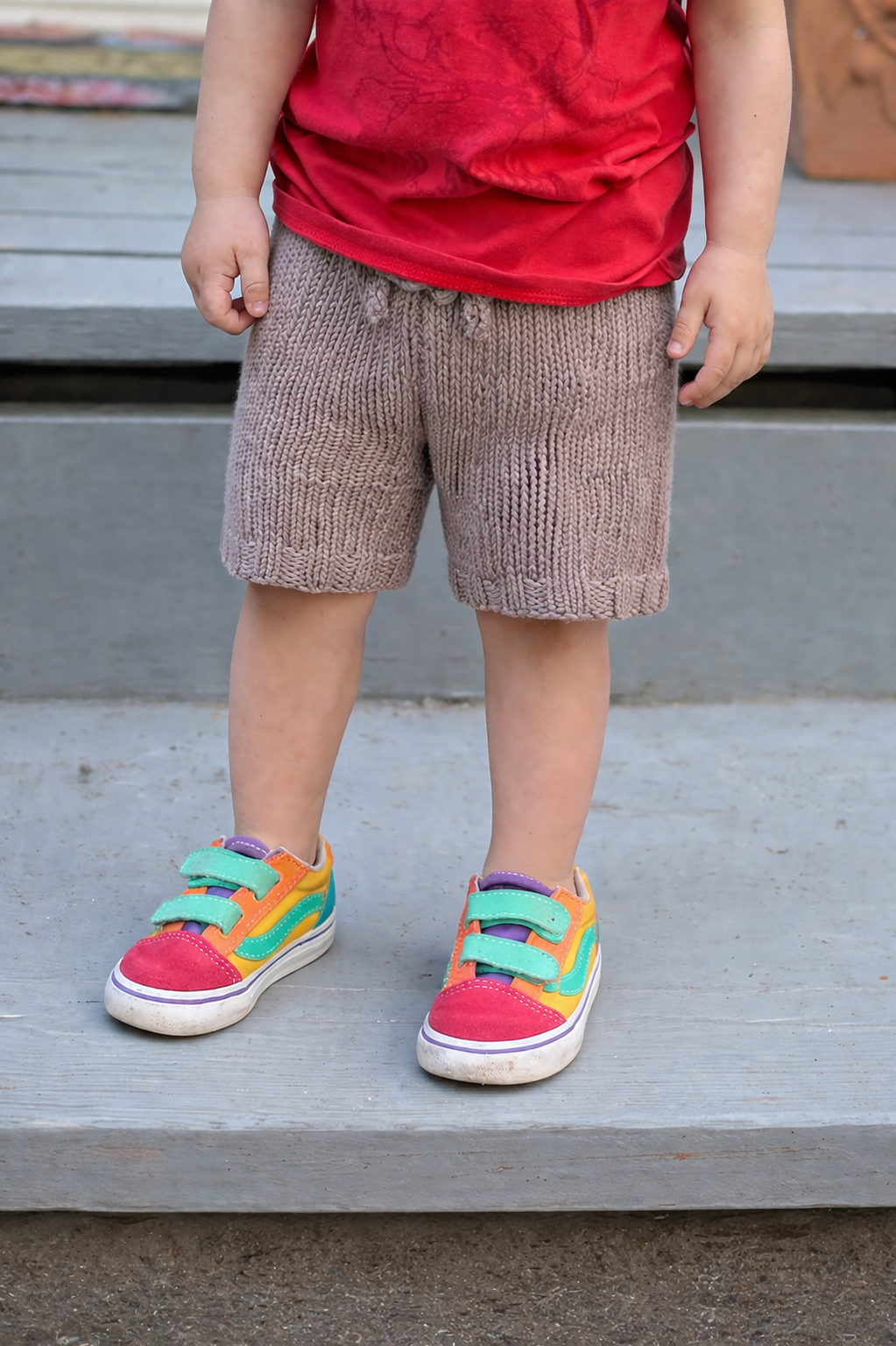 Easy Toddler Shorts Knitting Pattern