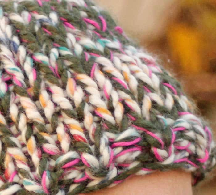 Triple Knit Hat Knitting Pattern