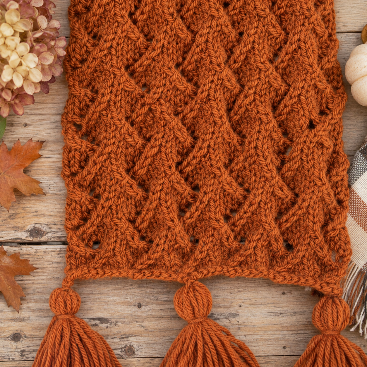 Easy Zig Zag Scarf Knitting Pattern