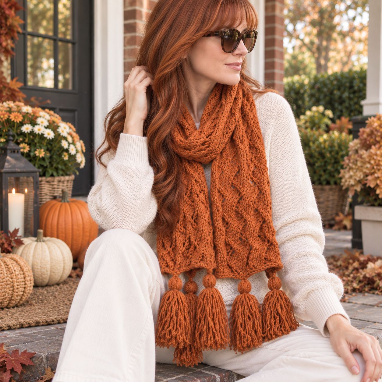 Easy Zig Zag Scarf Knitting Pattern