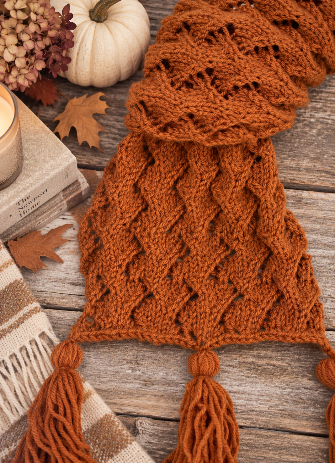 Easy Zig Zag Scarf Knitting Pattern