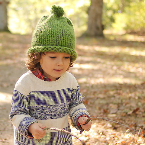 1 Hour Kids Hat Knitting Pattern