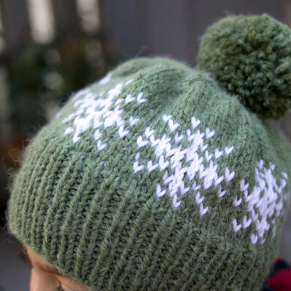 Beginner Snowflake Hat