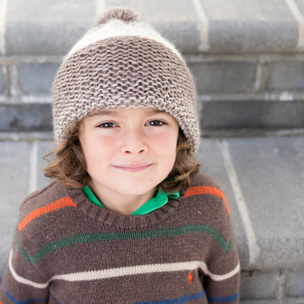 Easiest Flat Knit Kid's Hat