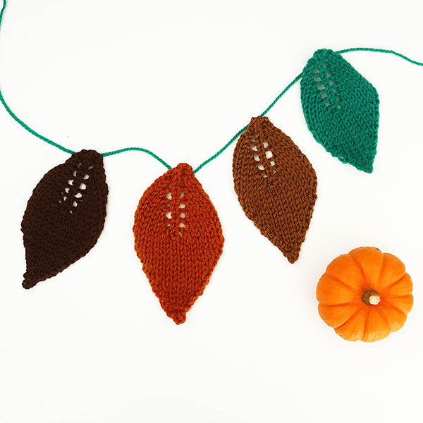 Easy Leaf Knitting Pattern