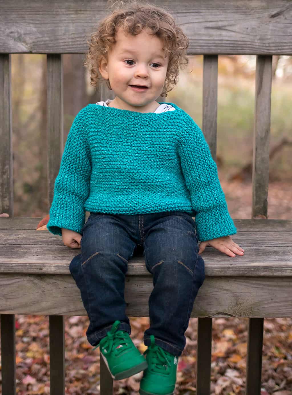 One Piece Baby Sweater