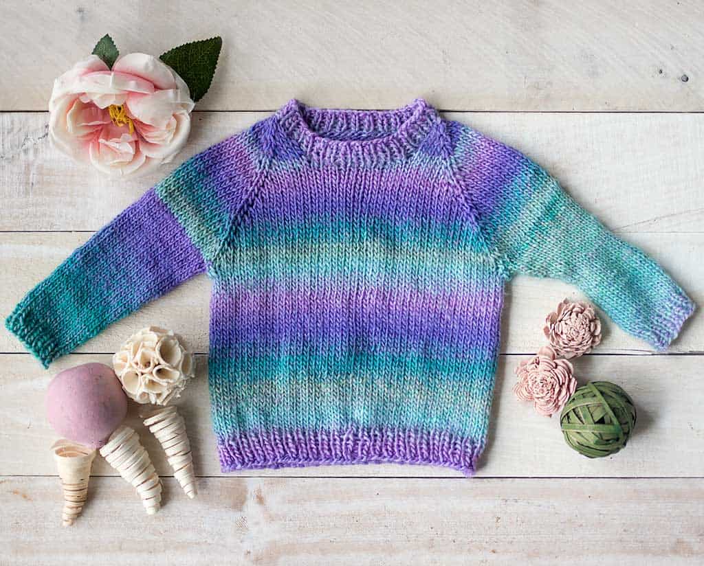 Top Down Raglan Baby Baby Pullover Knitting Pattern Ravelry Raglan